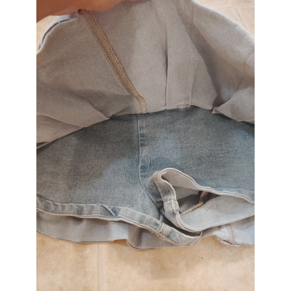 Vintage Y2K Mini Micro Skirt Denim Almost Famous Women's M Skort - Picture 4 of 7